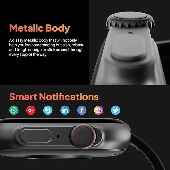 T10 Ultra Smartwatch Compatible with 3G/4G/5G Android & iOS