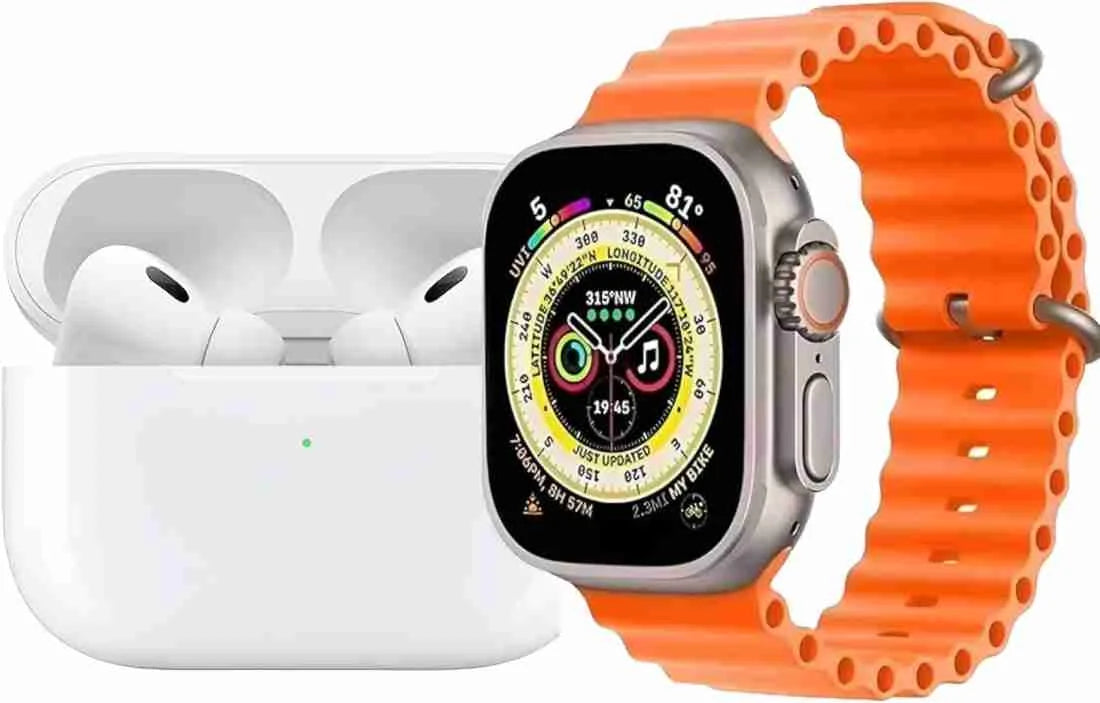 Watch Series 8 Ultra + AirPods Pro (Combo Offer)