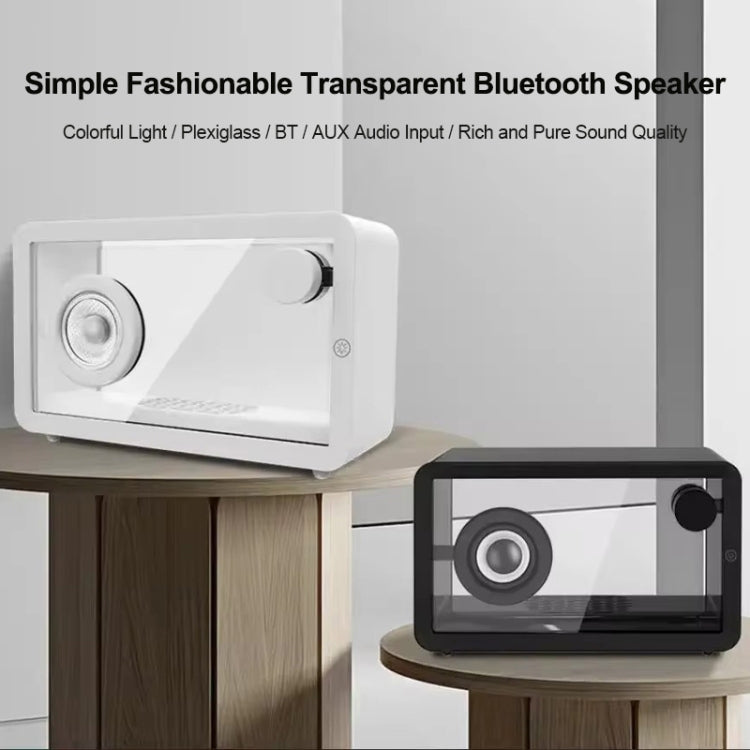 Unique Transparent Bluetooth Speaker